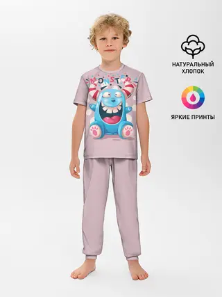 Детская пижама с брюками / MONSTER