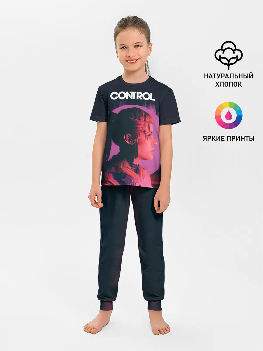 Детская пижама с брюками / Контрол | Джесси