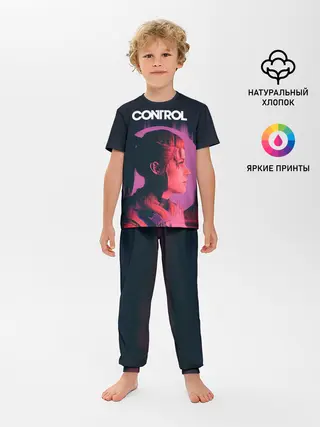Детская пижама с брюками / Контрол | Джесси