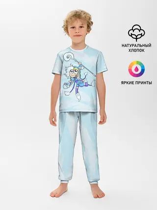 Детская пижама с брюками / Снежный танец | Dota 2