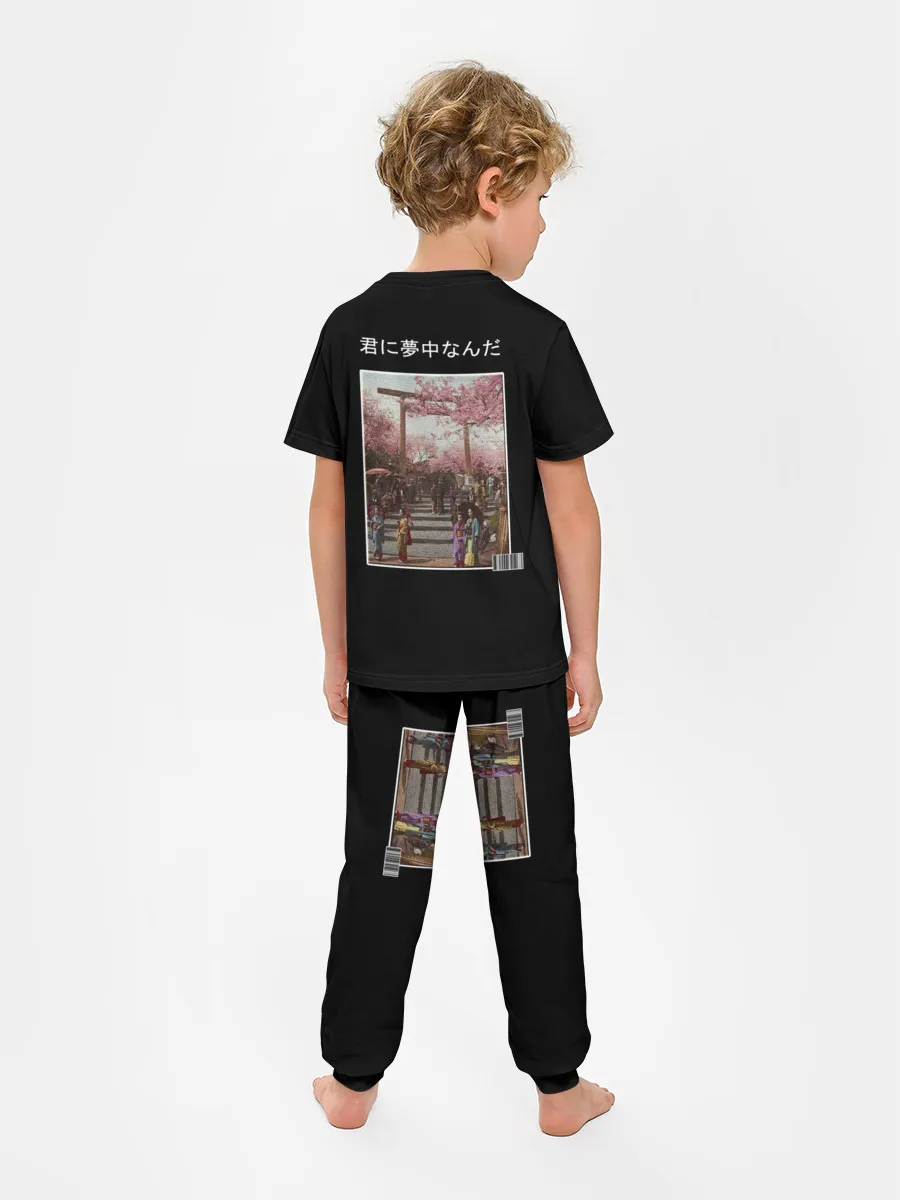 Детская пижама с брюками / самурай 404