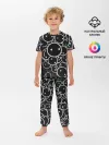 Детская пижама с брюками / Smile Texture
