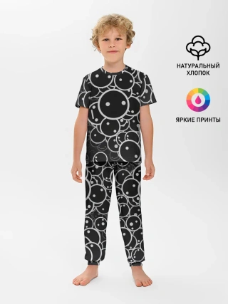Детская пижама с брюками / Smile Texture