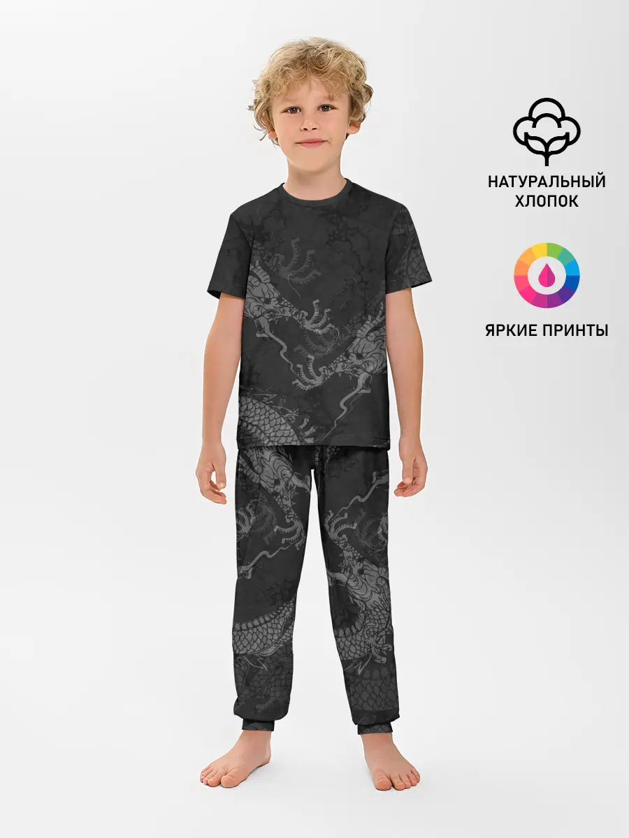 Детская пижама с брюками / Chinese Dragons