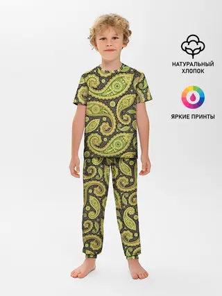 Детская пижама с брюками / Молекулярная хна