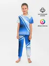 Детская пижама с брюками / ABSTRACT BLUE