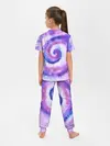 Детская пижама с брюками / TIE-DYE PURPLE