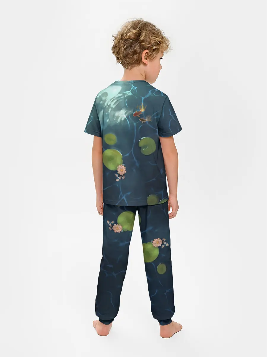 Детская пижама с брюками / Лань Чжань