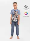 Детская пижама с брюками / команда мечты