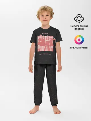 Детская пижама с брюками / Pink blank