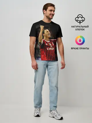 Мужская базовая футболка / Златан Ибрагимович