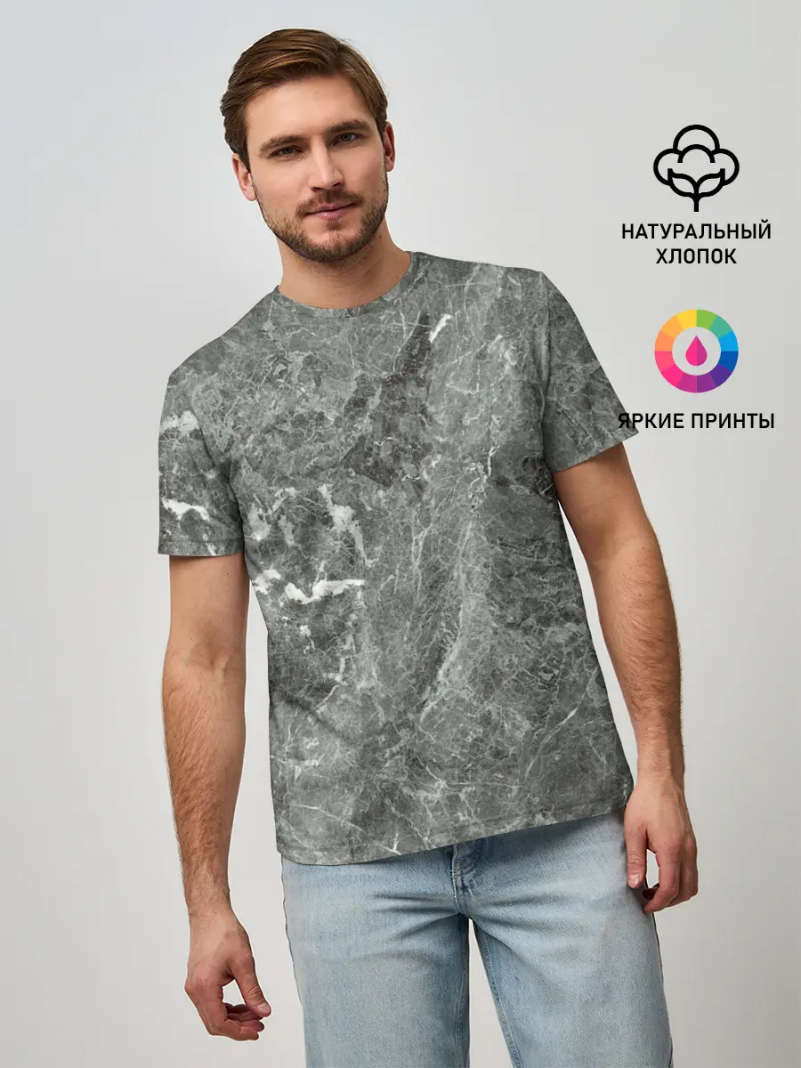 Мужская базовая футболка / Grey