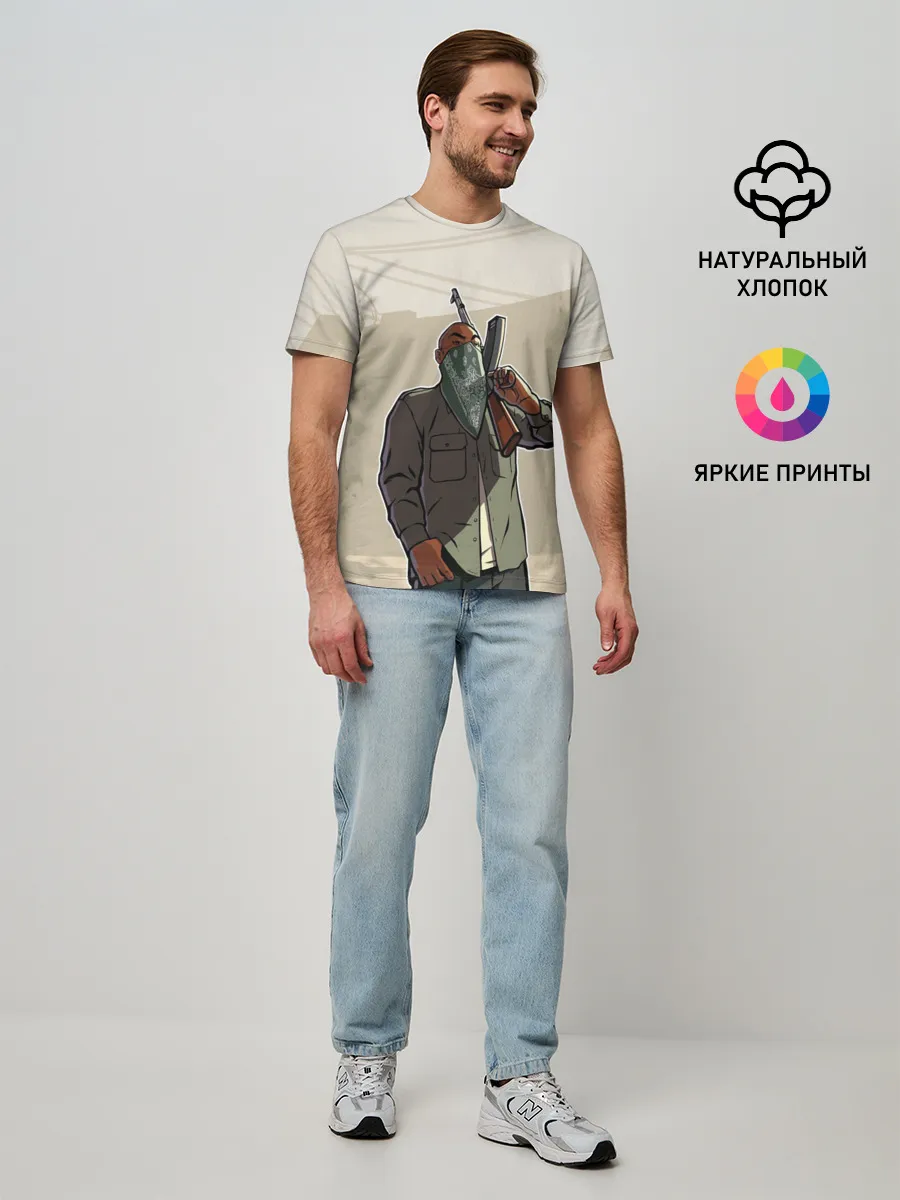 Мужская базовая футболка / GTA San Andreas - GSF #1