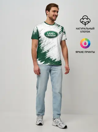 Мужская базовая футболка / LAND ROVER
