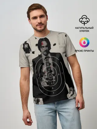 Мужская базовая футболка / Джон Уик 2