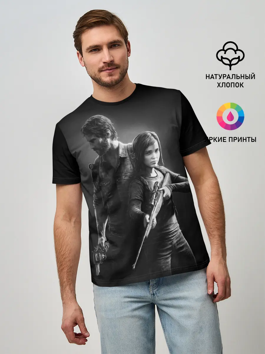 Мужская базовая футболка / The Last of Us