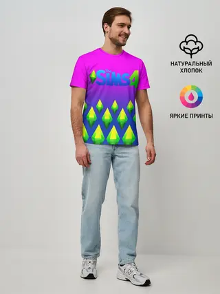 Мужская базовая футболка / THE SIMS 4