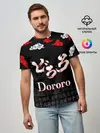 Мужская базовая футболка / ДОРОРО / DORORO / ЛОГО