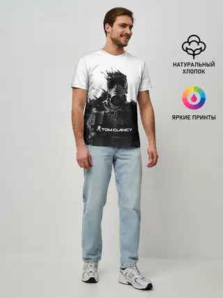 Мужская базовая футболка / Tom Clancys #2