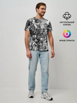 Мужская базовая футболка / ANIME HEROES