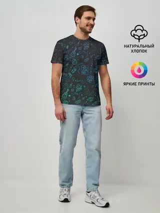 Мужская базовая футболка / Логотипы