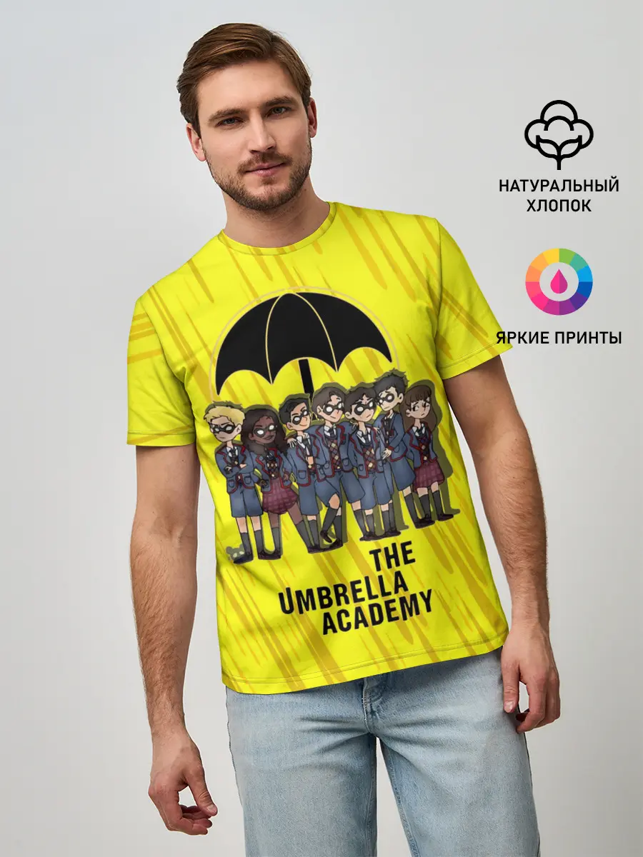 Мужская базовая футболка / The Umbrella Academy