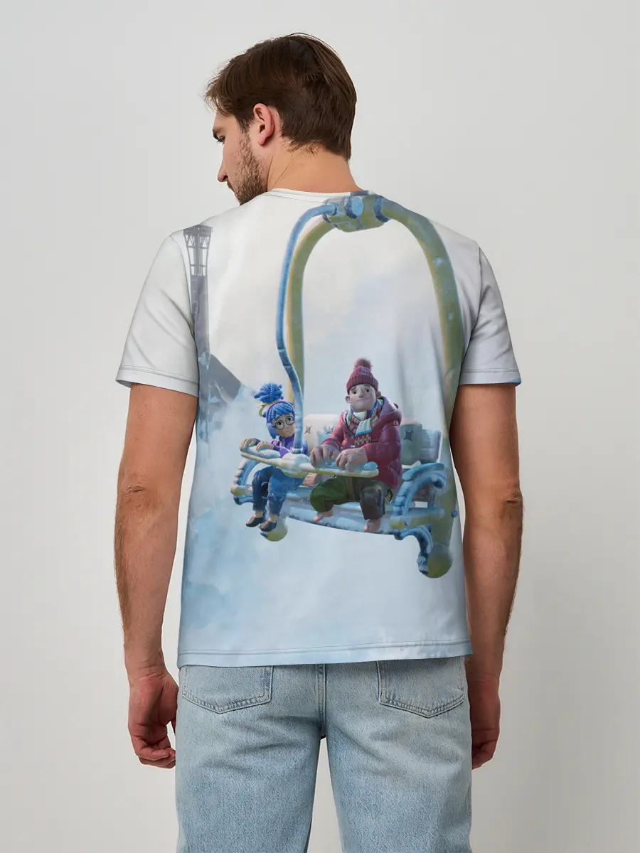 Мужская базовая футболка / It Takes Two Коди и Мэй