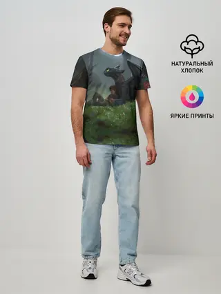 Мужская базовая футболка / Верные друзья