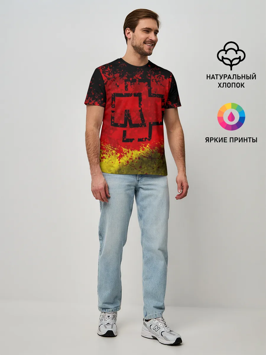 Мужская базовая футболка / Rammstein