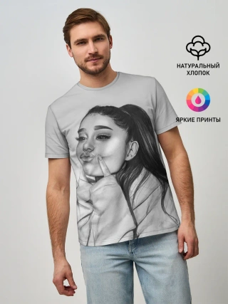 Мужская базовая футболка / Ariana Grande