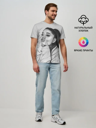 Мужская базовая футболка / Ariana Grande