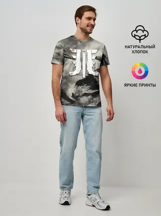 Мужская базовая футболка / DESTINY 2 ТЁМНЫЕ СИЛЫ / CAYDE 6