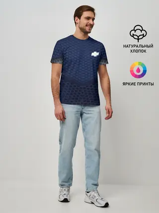 Мужская базовая футболка / Chevrolet SPORT MOTORS