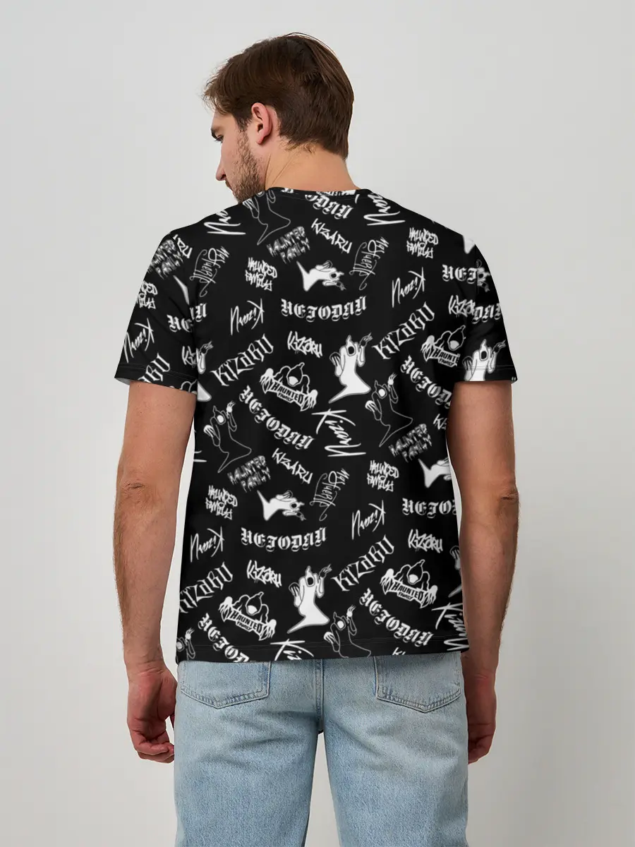 Мужская базовая футболка / KIZARU / HAUNTED FAMILY