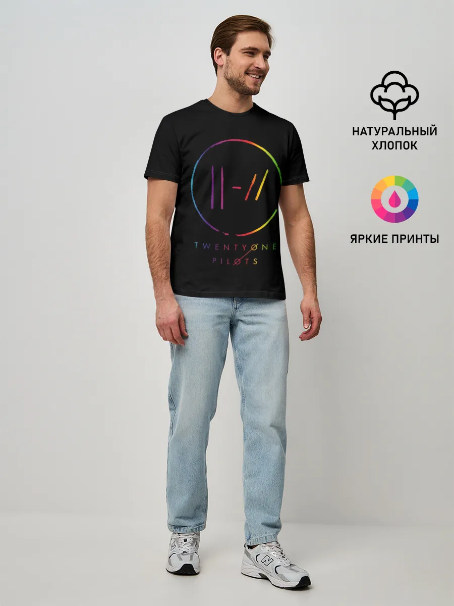 Мужская базовая футболка / TWENTY ONE PILOTS TOP