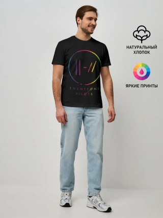 Мужская базовая футболка / TWENTY ONE PILOTS TOP