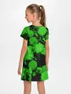 Детское платье / Зеленые Кляксы