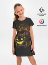 Детское платье / My Neighbor Totoro оранжевый кот