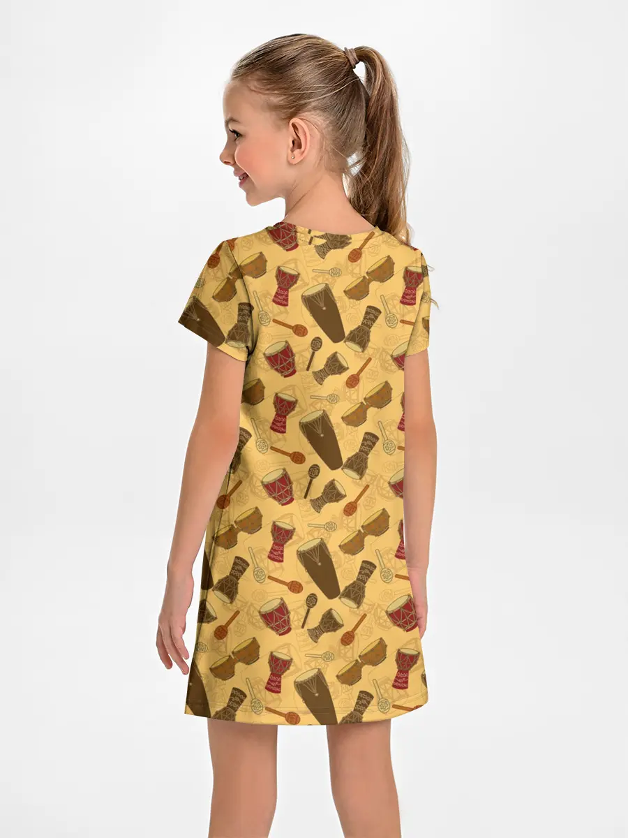 Детское платье / Ударные Инструменты