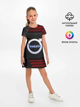 Детское платье / volvo auto sport