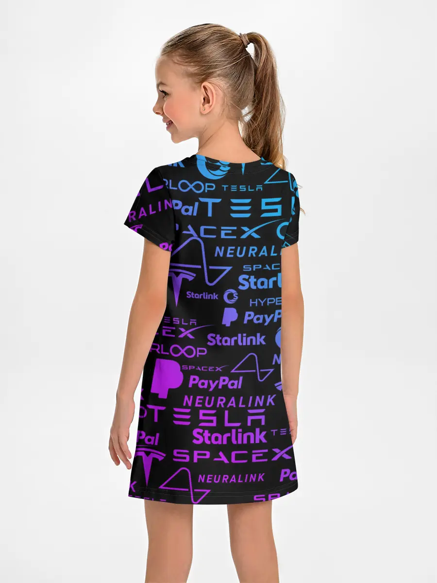 Детское платье / ЛОГОТИПЫ ПРОЕКТОВ ИЛОНА МАСКА.