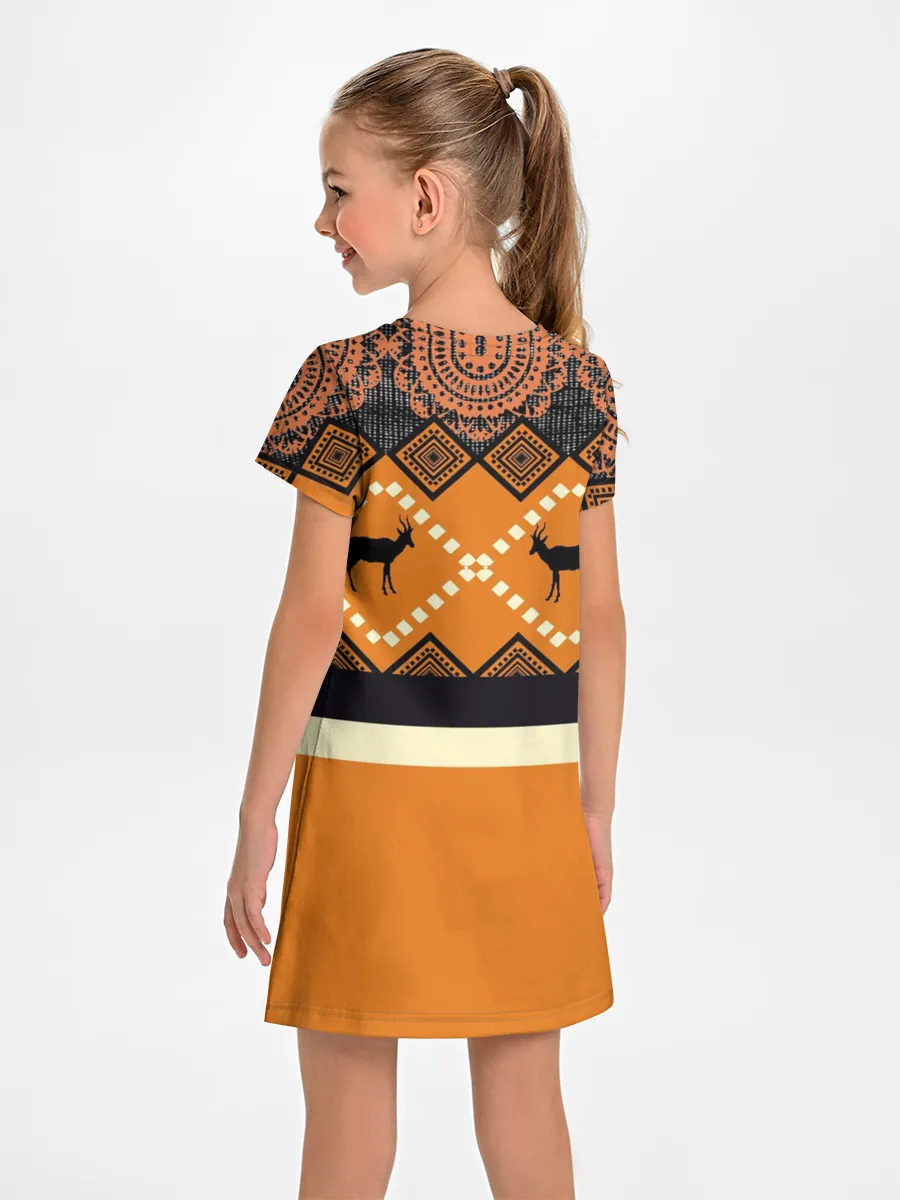 Детское платье / Африканский Мотив