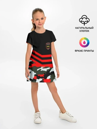 Детское платье / Камуфляж Полиция