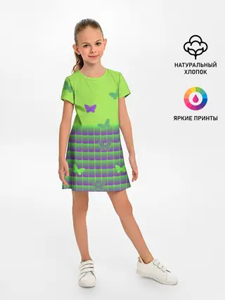 Детское платье / Бабочки