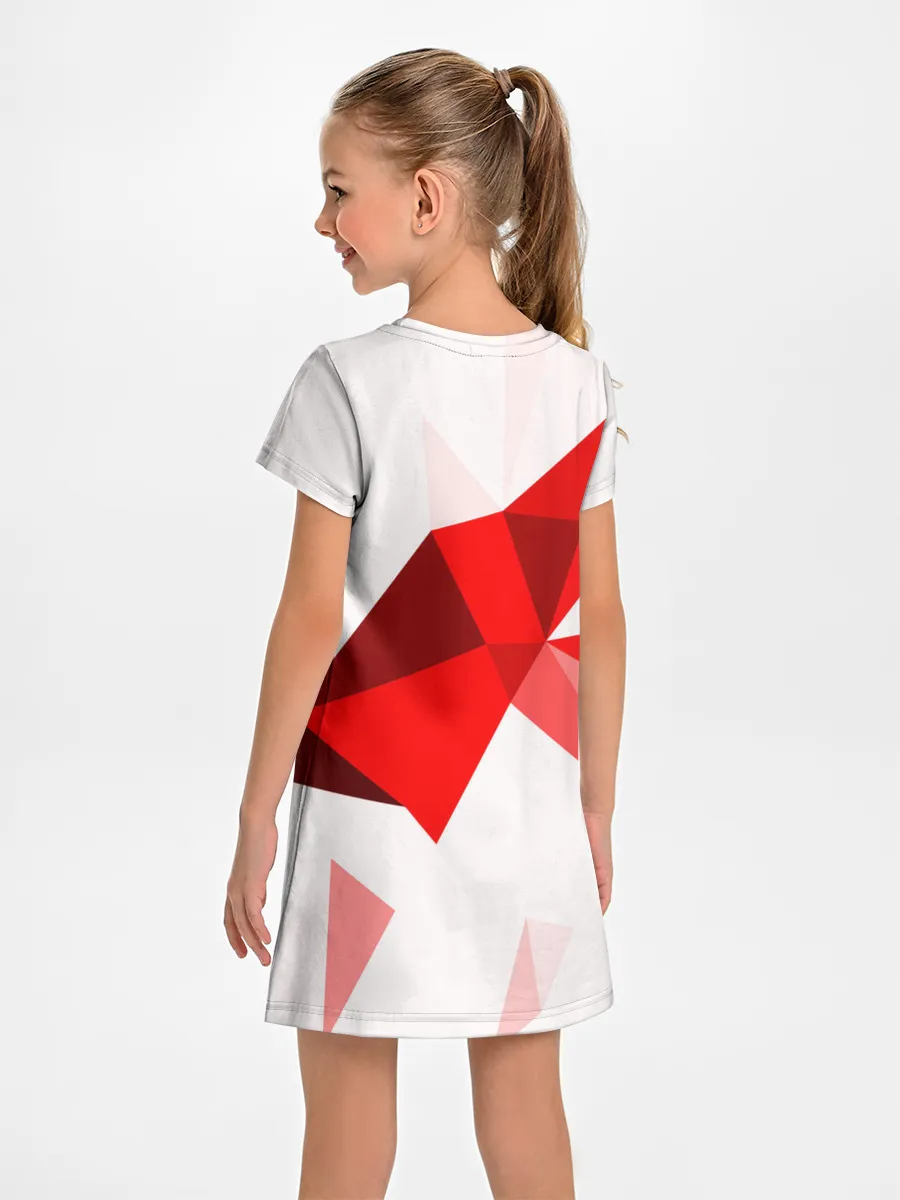 Детское платье / GEOMETRY RED