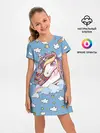 Детское платье / Радужный Единорог