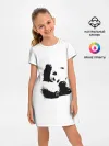 Детское платье / Панда минимализм