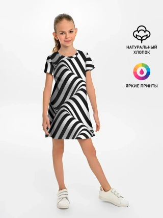 Детское платье / 3D Иллюзия
