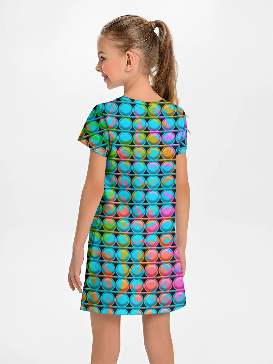 Детское платье / POP IT | Взрыв Красок