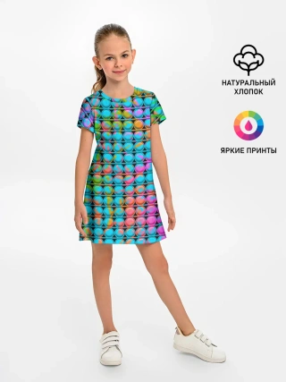 Детское платье / POP IT | Взрыв Красок